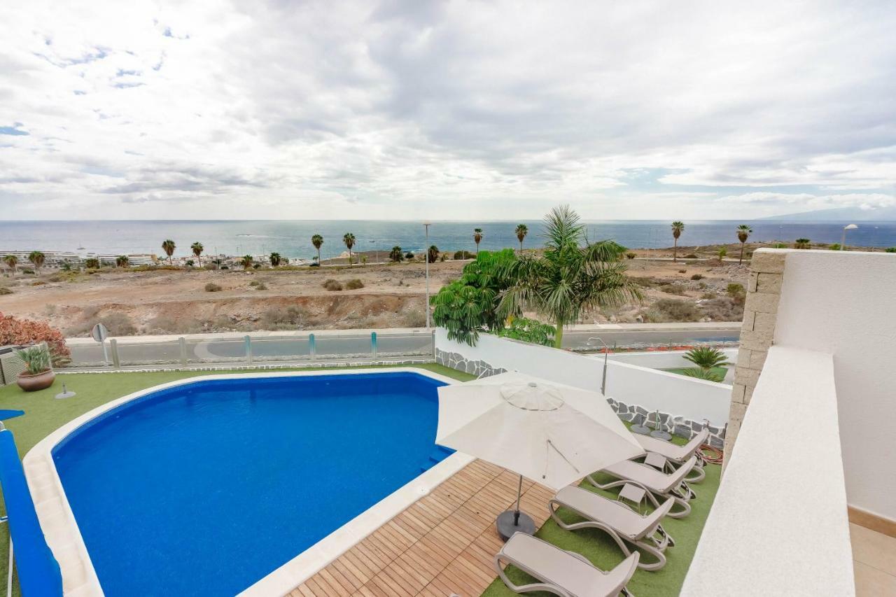Isabella, Luxury With Heated Pool Ocean View In Adeje, Tenerife