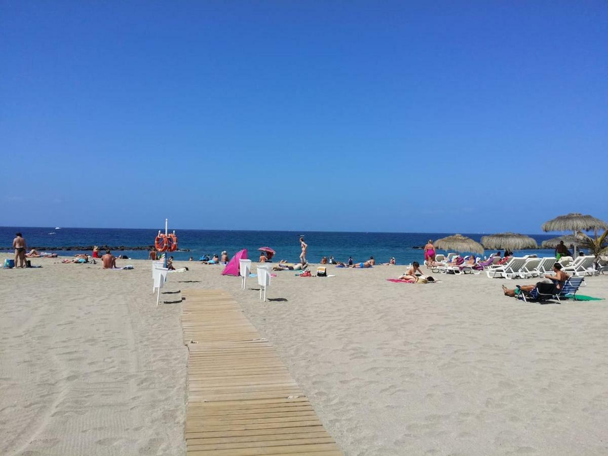 Playa Del Duque In 1st Sea Line Directly On The Beach, Heated Pool, Wifi, Balcony Apartment *