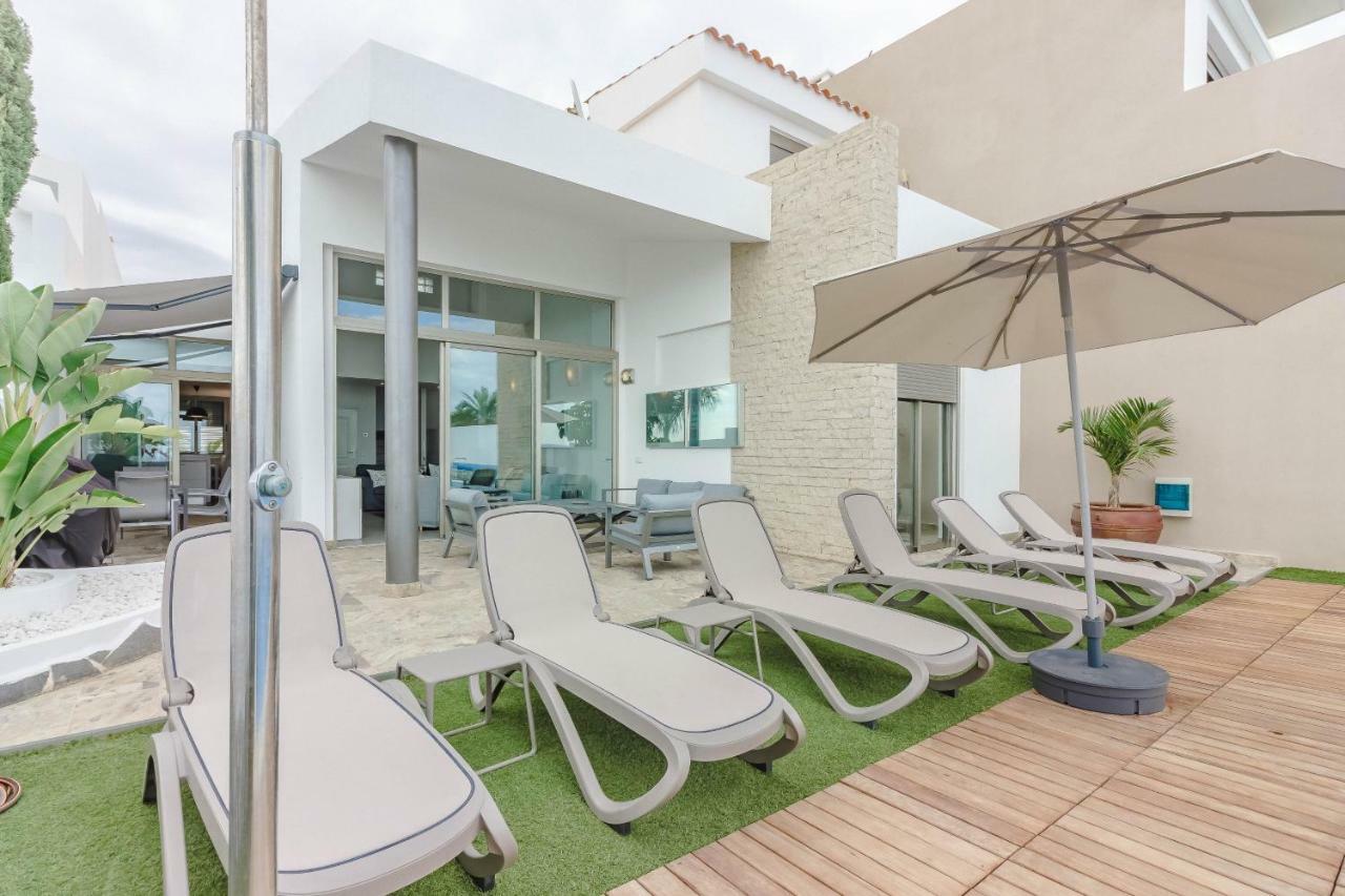 Isabella, Luxury With Heated Pool Ocean View In Adeje, Tenerife