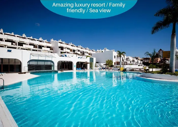 Go2Tenerife Apart\'Manon Duplex W/ Solarium, Pools & Sea View