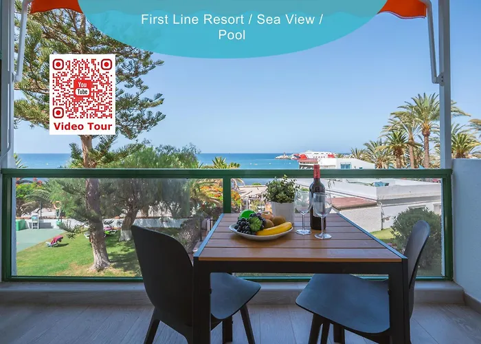 Go2Tenerife Apart\'Dida Pool & First Line Of The Sea