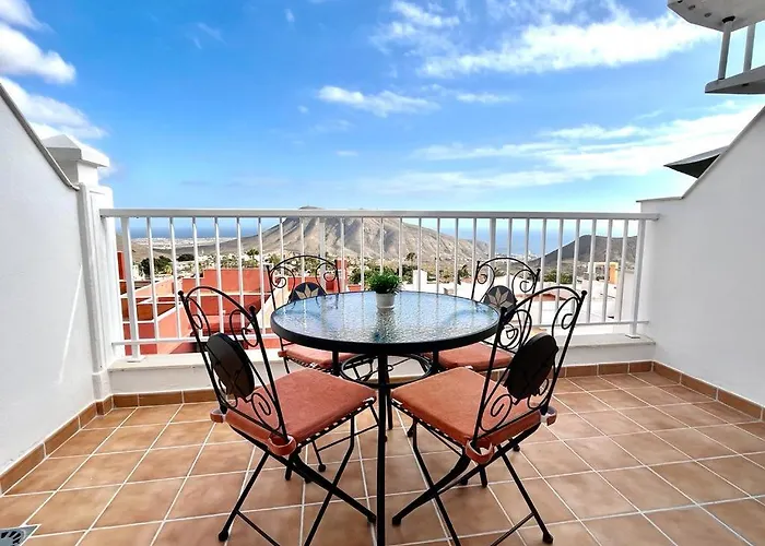 Great View Over The Ocean In Apartment Blanca With Wifi And Pool