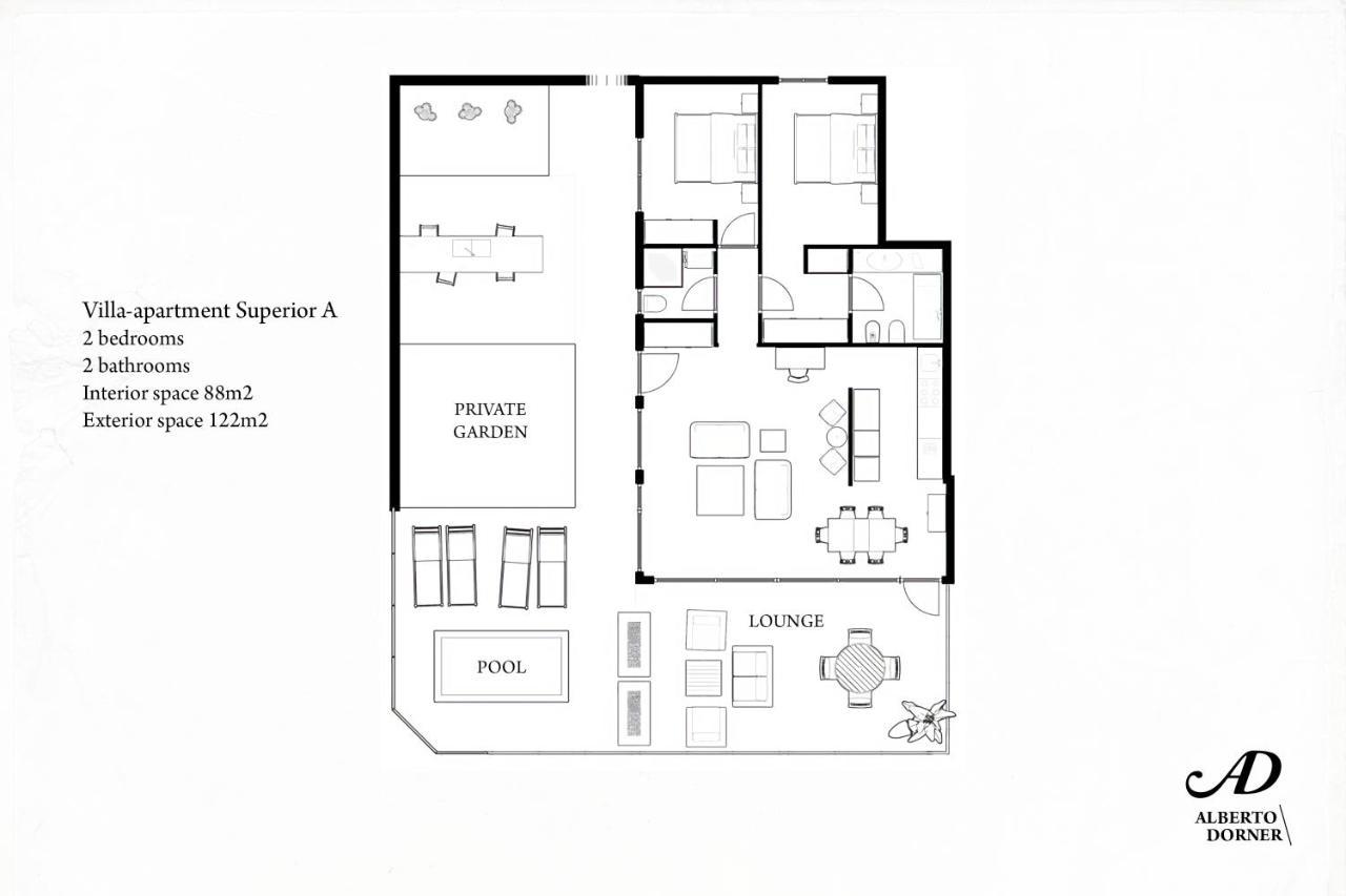 Superior A: Private Pool & Concierge Apartment *
