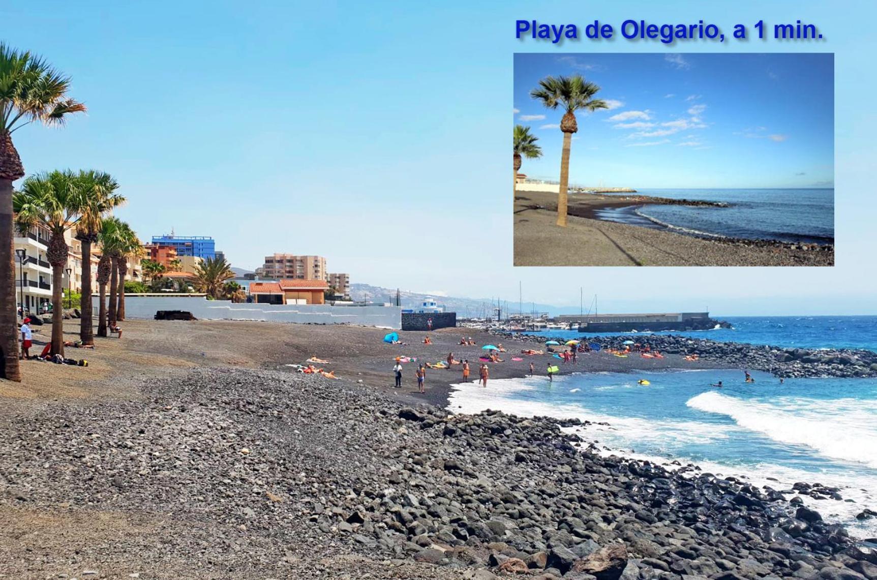 Piso En Con Terraza, Vistas Al Mar, Aire Acondicionado Y Garaje