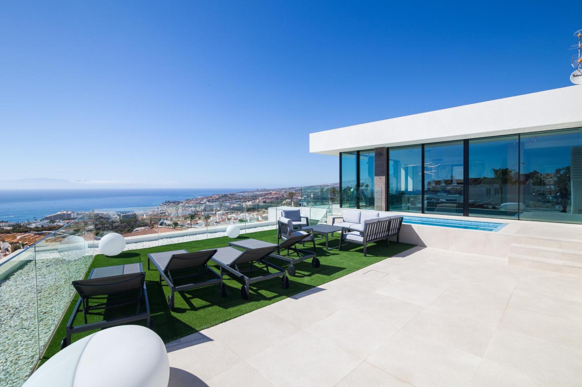 200m New E With Priv/heated Pool, Ocean View. Villa Costa Adeje (Tenerife)