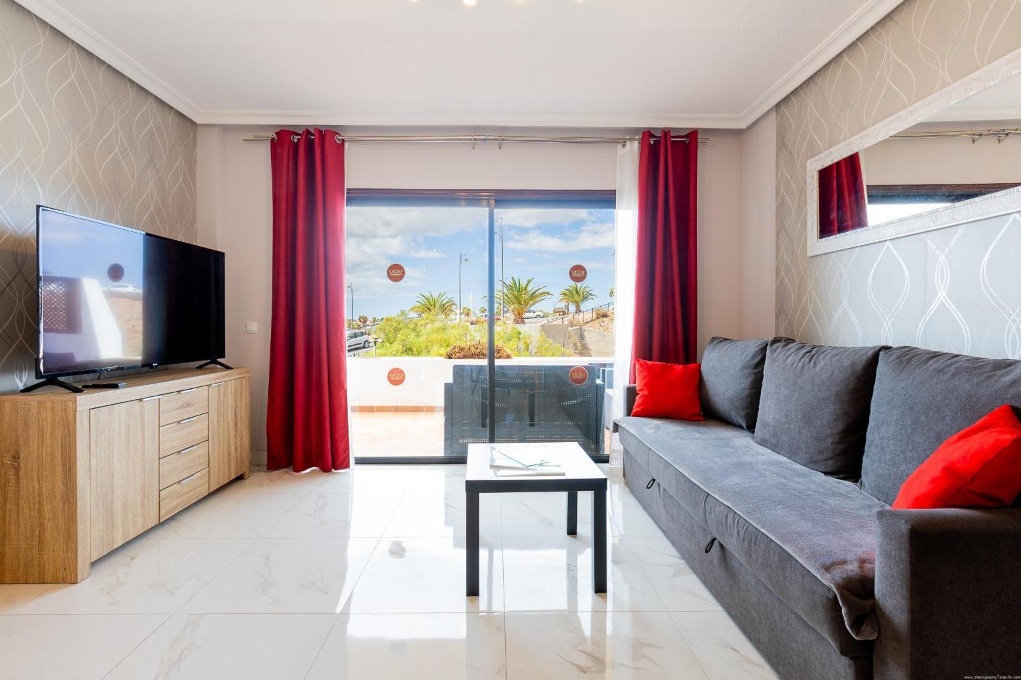 Modern In Golf Del Sur, Ac237, Tempered Pool And Ocean View San Miguel de Abona