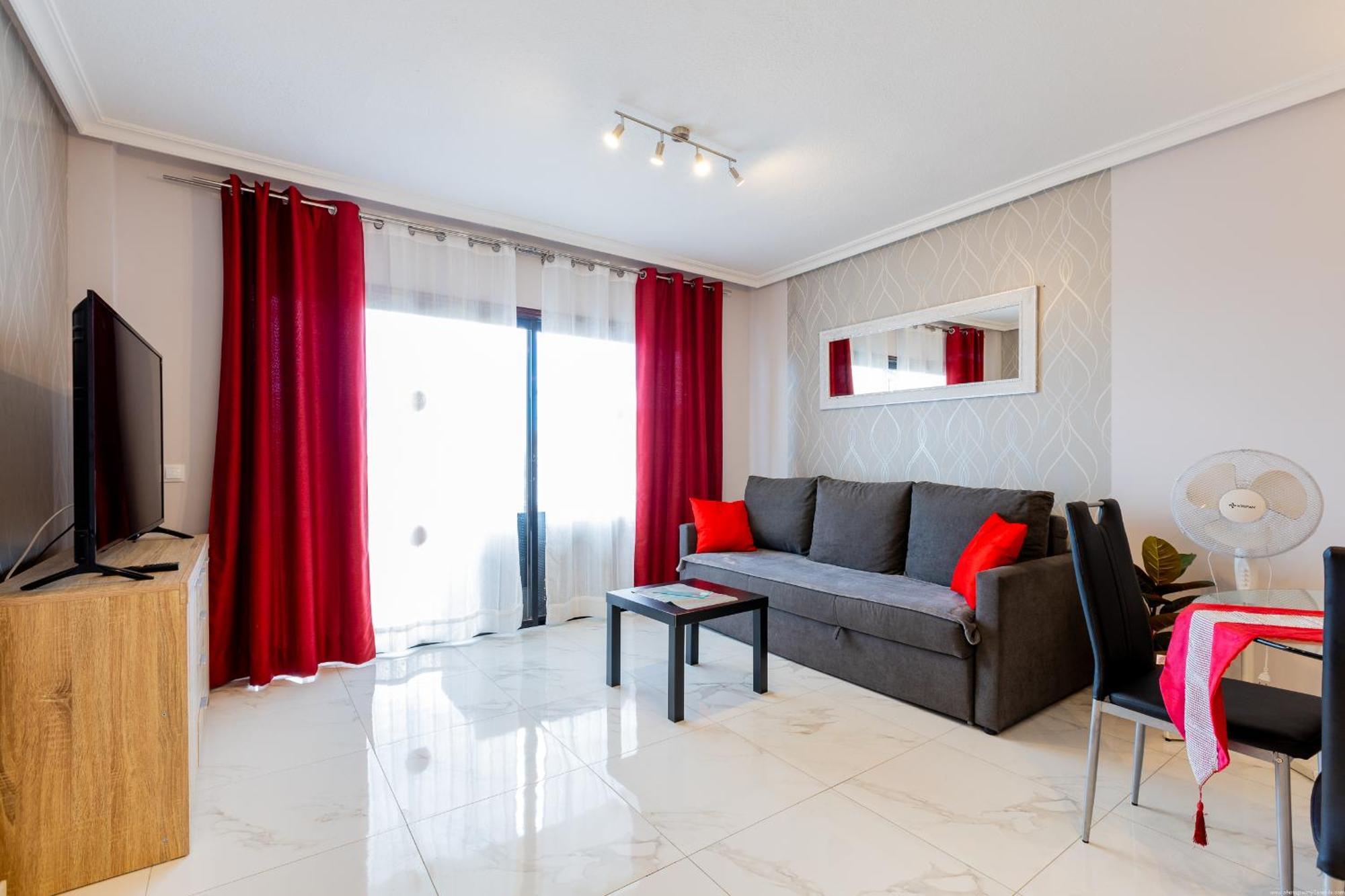 Apartamento Modern In Golf Del Sur, Ac237, Tempered Pool And Ocean View San Miguel de Abona