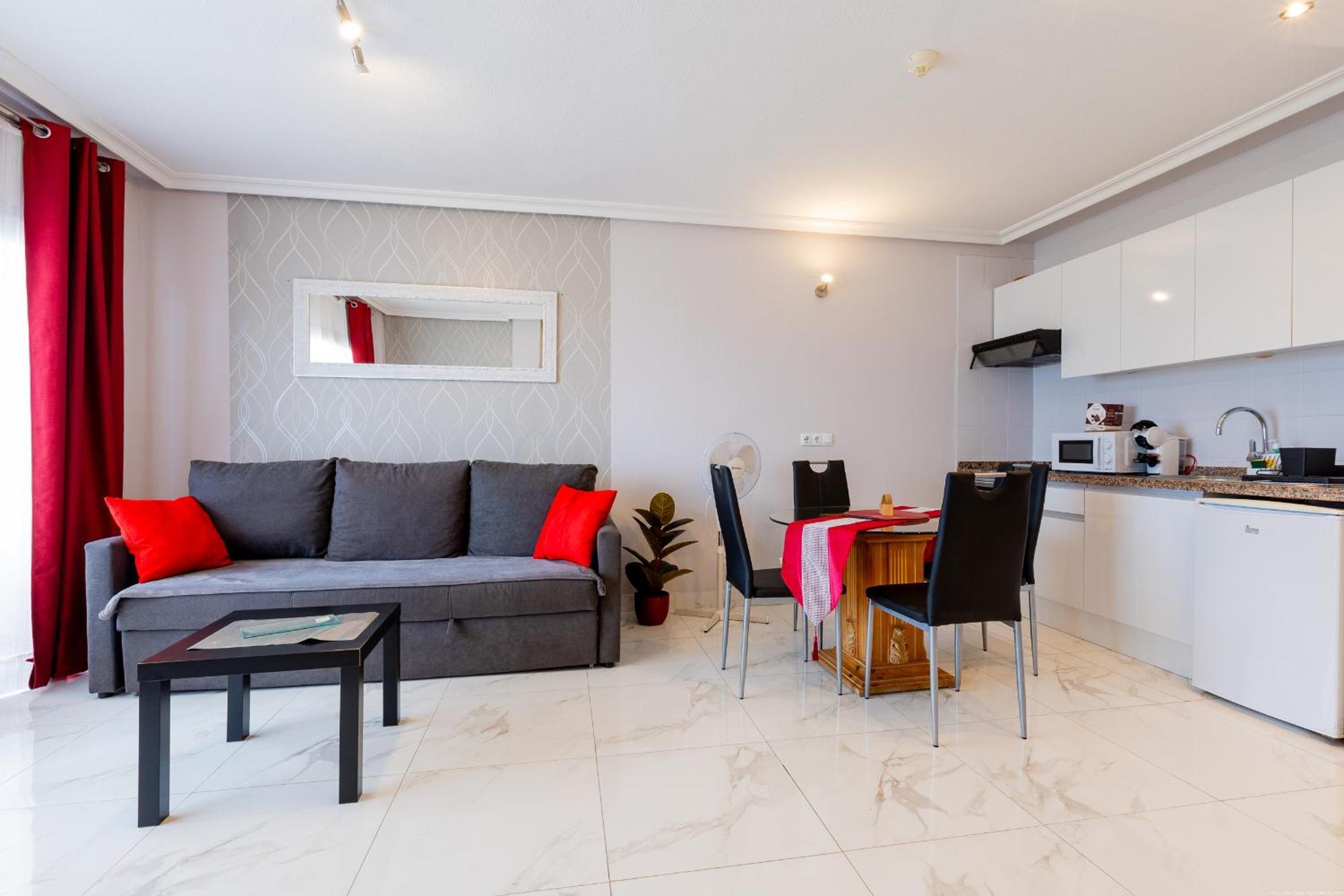 Modern In Golf Del Sur, Ac237, Tempered Pool And Ocean View Apartamento San Miguel de Abona