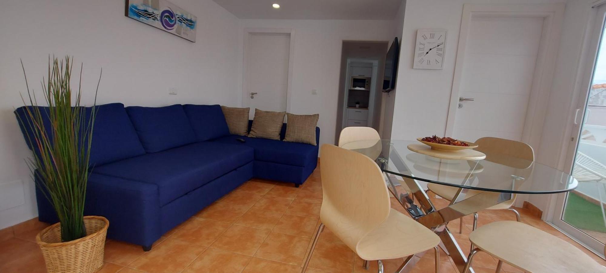 Apartment Olas Atico Penhouse With Terrace And Sea View, 2 Bedrooms La Caleta (Tenerife)
