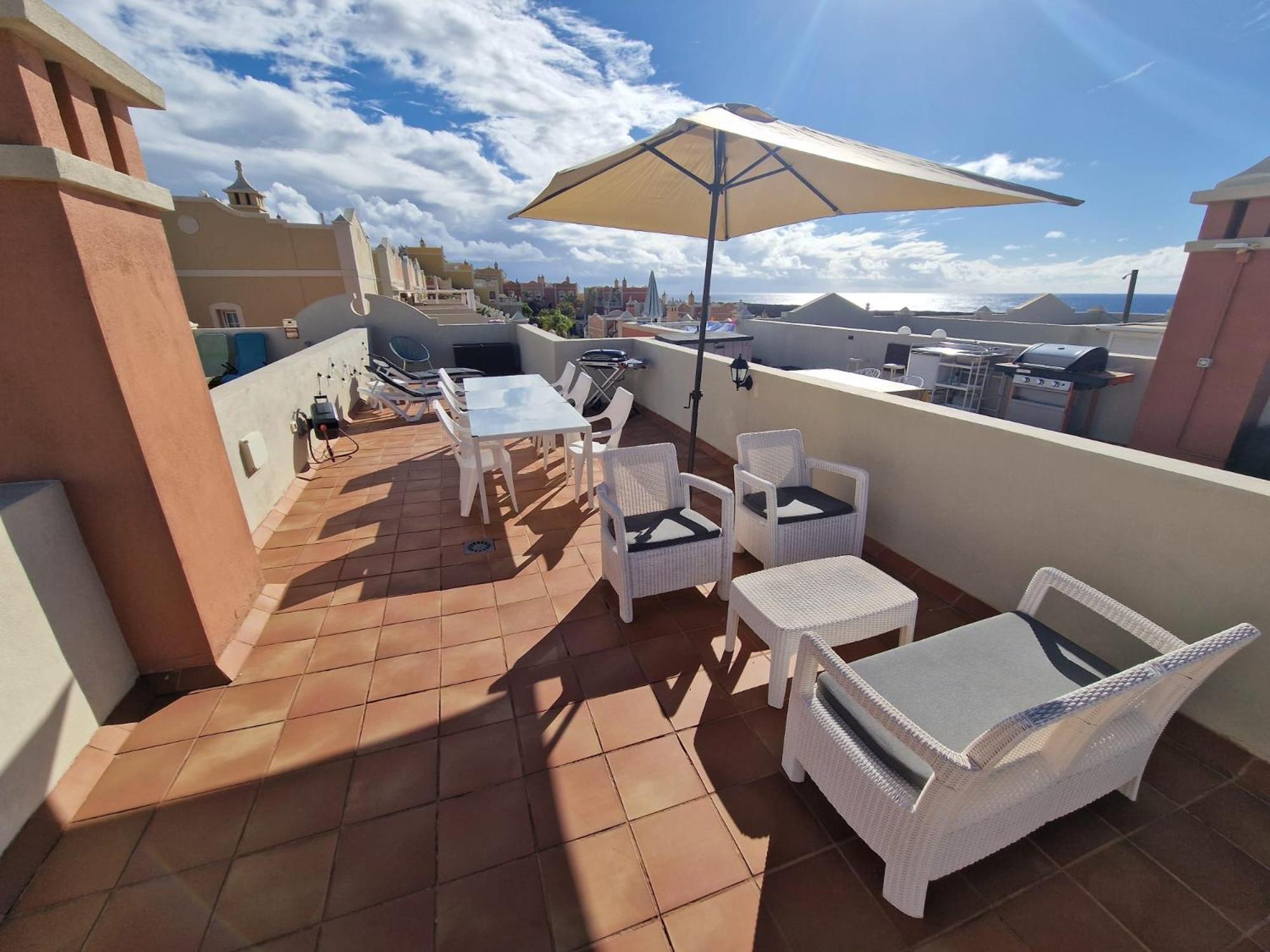 Sunset Rooftop Terrace Apartment Palm-mar