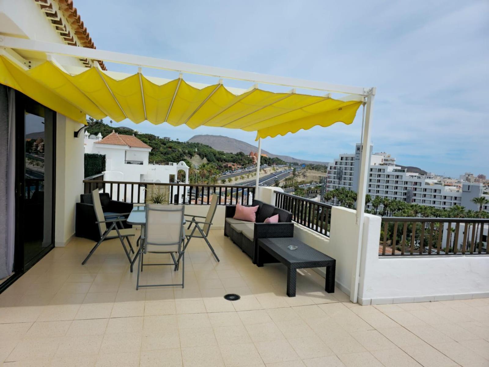Apartment Penthouse Sea View Jacuzzy Terrace & Pool Playa Fanabe